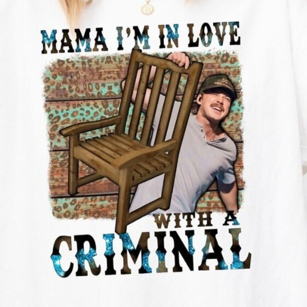 Mama Im In Love With A Criminal Mugshot Meme Trendy Unisex T-Shirt 73 - Picture 2 of 5